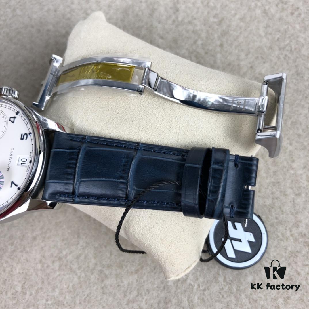 ZF Bestseller! Portuguese 7 IWC Portugieser Series 7-Day Automatic Mechanical Movement with Small Seconds, True Power Reserve Indicator, Sapphire Crystal, Leather Strap 42mm