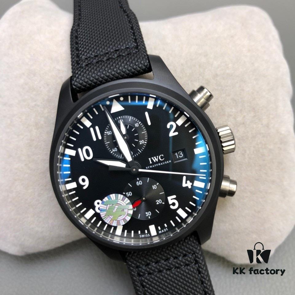 Top Version ZF Factory IWC Big Pilot's Watch IW502001 - One-to-One Molded, True Kinetic Display