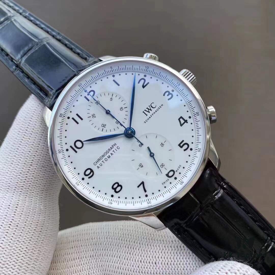 AZ Reenacts with Strength, Stunning Launch of the IWC Portuguese Series 150th Anniversary Back-Transparent Chronograph Limited Edition