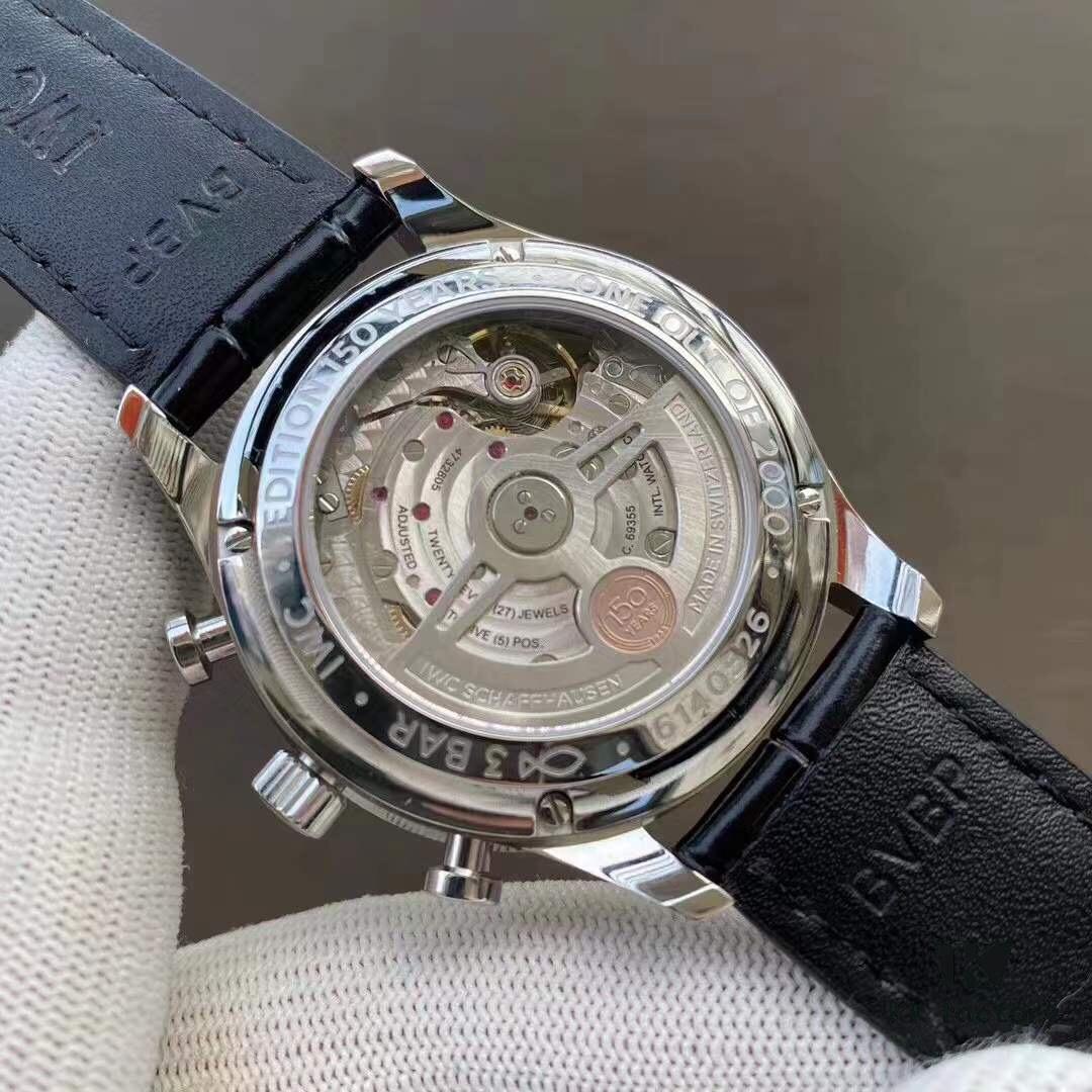 AZ Reenacts with Strength, Stunning Launch of the IWC Portuguese Series 150th Anniversary Back-Transparent Chronograph Limited Edition