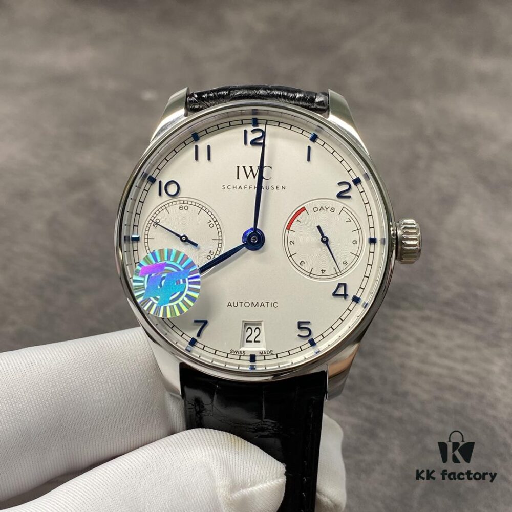 Top Appearance! ZF Edition. IWC Portugieser 7-Day Automatic Mechanical Movement with Small Seconds and Genuine Power Reserve Indicator, Sapphire Crystal, Leather Strap, 42mm