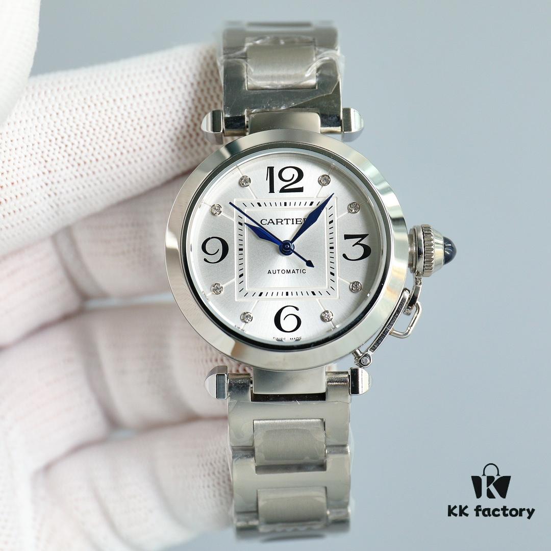 New Cartier Capsa Series Water Bottle Watch – A Timeless Classic!