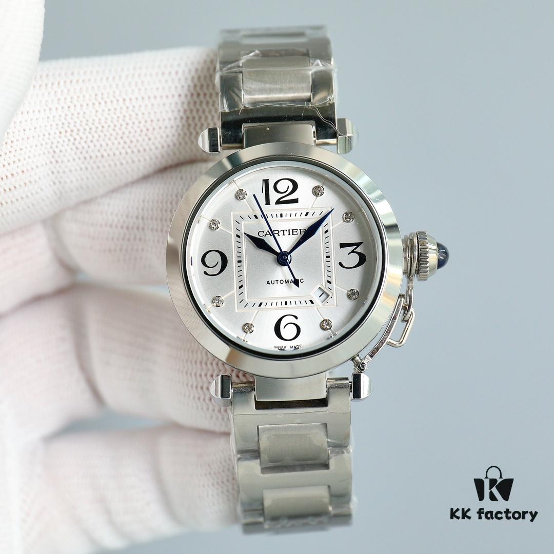 New Cartier Capsa Series Water Bottle Watch – A Timeless Classic!