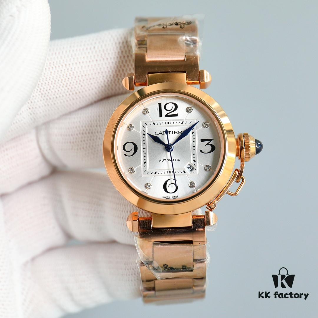 New Cartier Capsa Series Water Bottle Watch – A Timeless Classic!