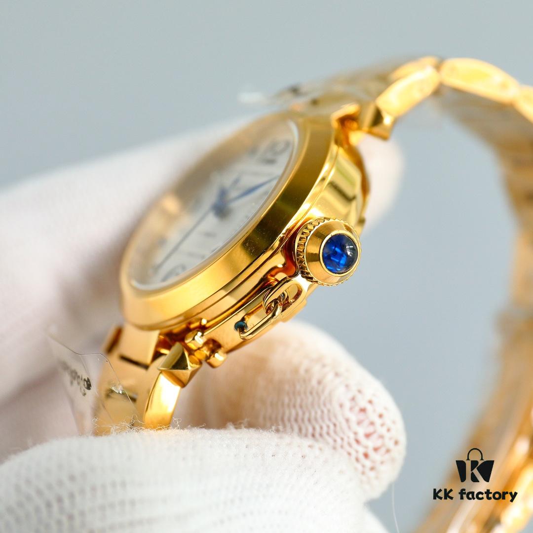 New Cartier Capsa Series Water Bottle Watch – A Timeless Classic!