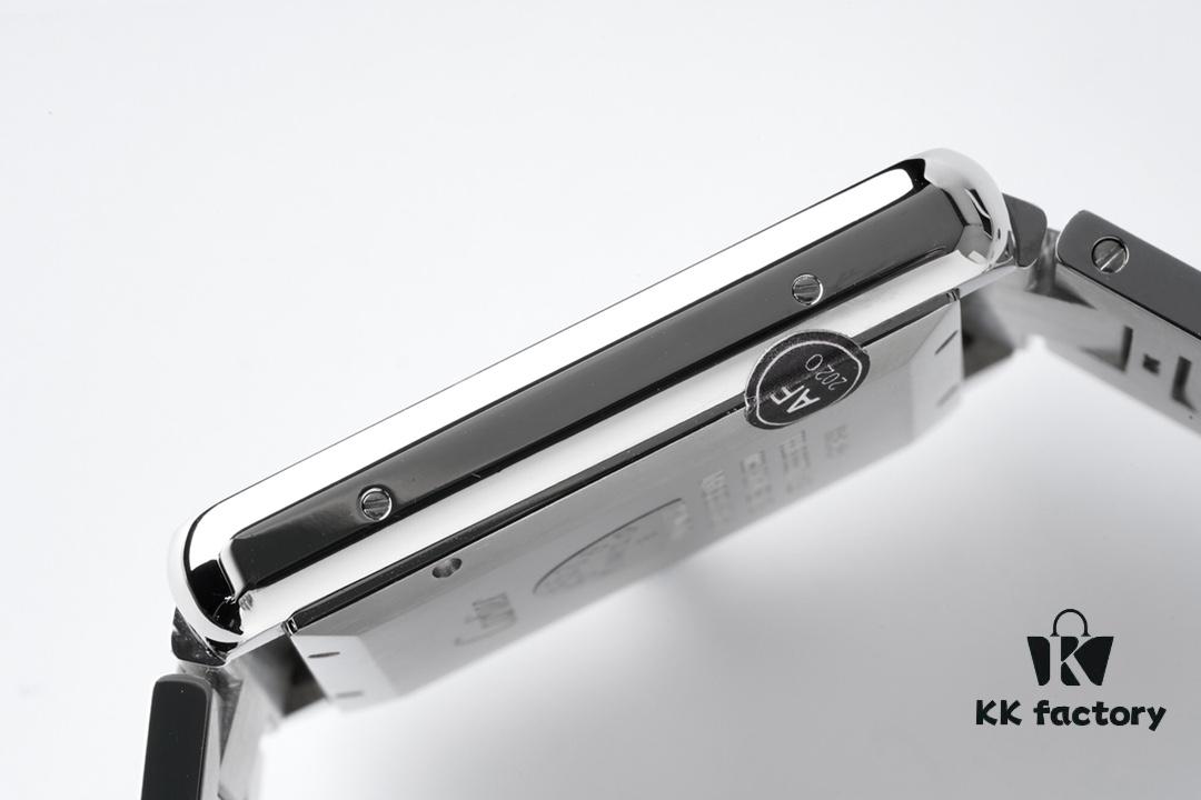 AF's Most Beautiful Tank Series Watch! Masterpiece Cartier Grand Tank W5200028 Mechanical Watch, Exquisitely Showcasing the Aesthetics of Square Design, Majestic and Powerful, Simple Yet Bold, Highlighting the Gentleman's Composed Style