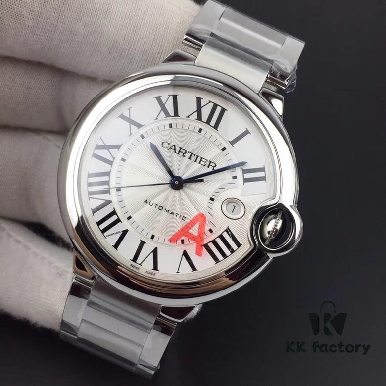 V6 High-End Replica Cartier Blue Angelfish Large 42mm Men's Mechanical Watch