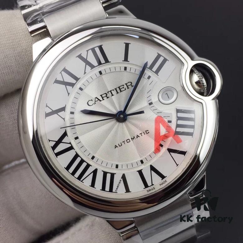 V6 High-End Replica Cartier Blue Angelfish Large 42mm Men's Mechanical Watch