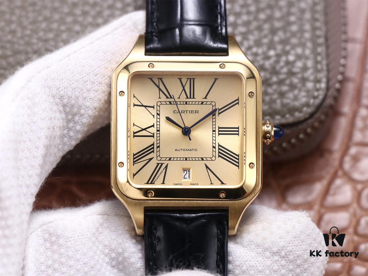 UU Factory Latest Replica Cartier Santos-Dumont Watch & Couple Watches