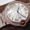 TW Production Cartier Royal-Level Fully Set Diamond Version 42mm Ballon Bleu