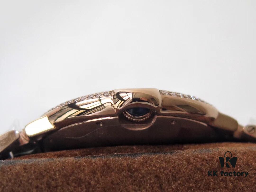 TW Production Cartier Royal-Level Fully Set Diamond Version 42mm Ballon Bleu