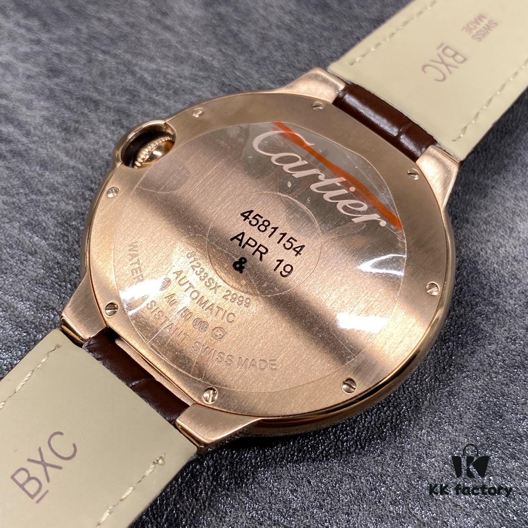 Cartier Ballon Bleu 42mm Series, Rounded and Elegant, Exuding Noble Charm