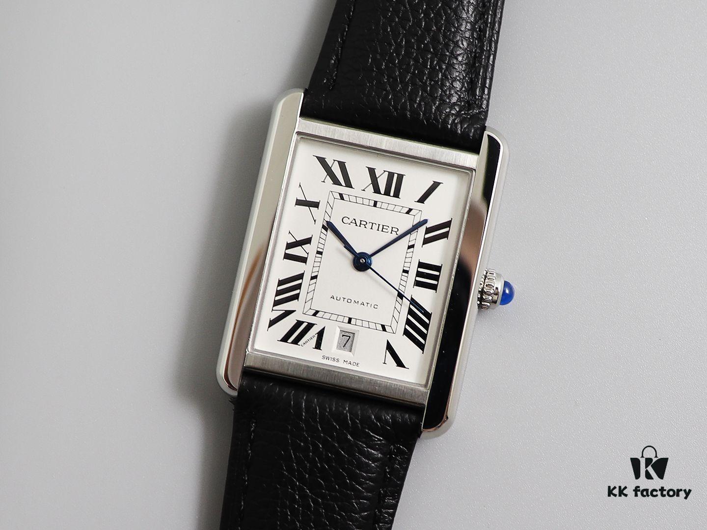 A8's Latest Classic Entry-Level Masterpiece: Cartier Tank Solo Ultra-Thin Men's Watch