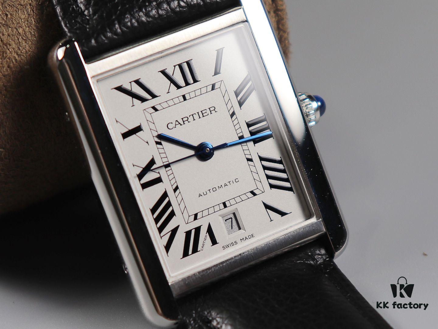 A8's Latest Classic Entry-Level Masterpiece: Cartier Tank Solo Ultra-Thin Men's Watch