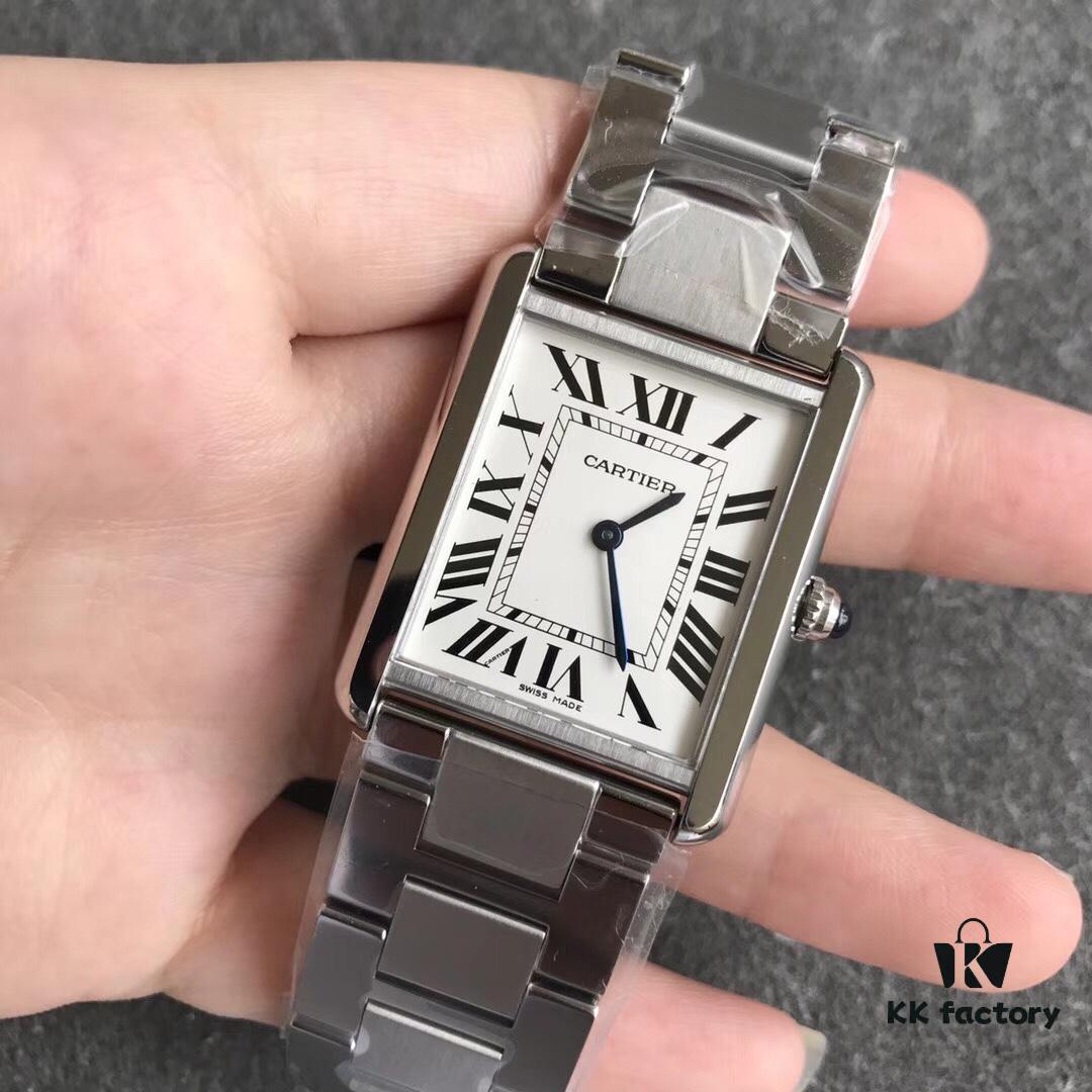 TW Taiwan Factory: Highest Fidelity Cartier Solo Tank Women's Watch