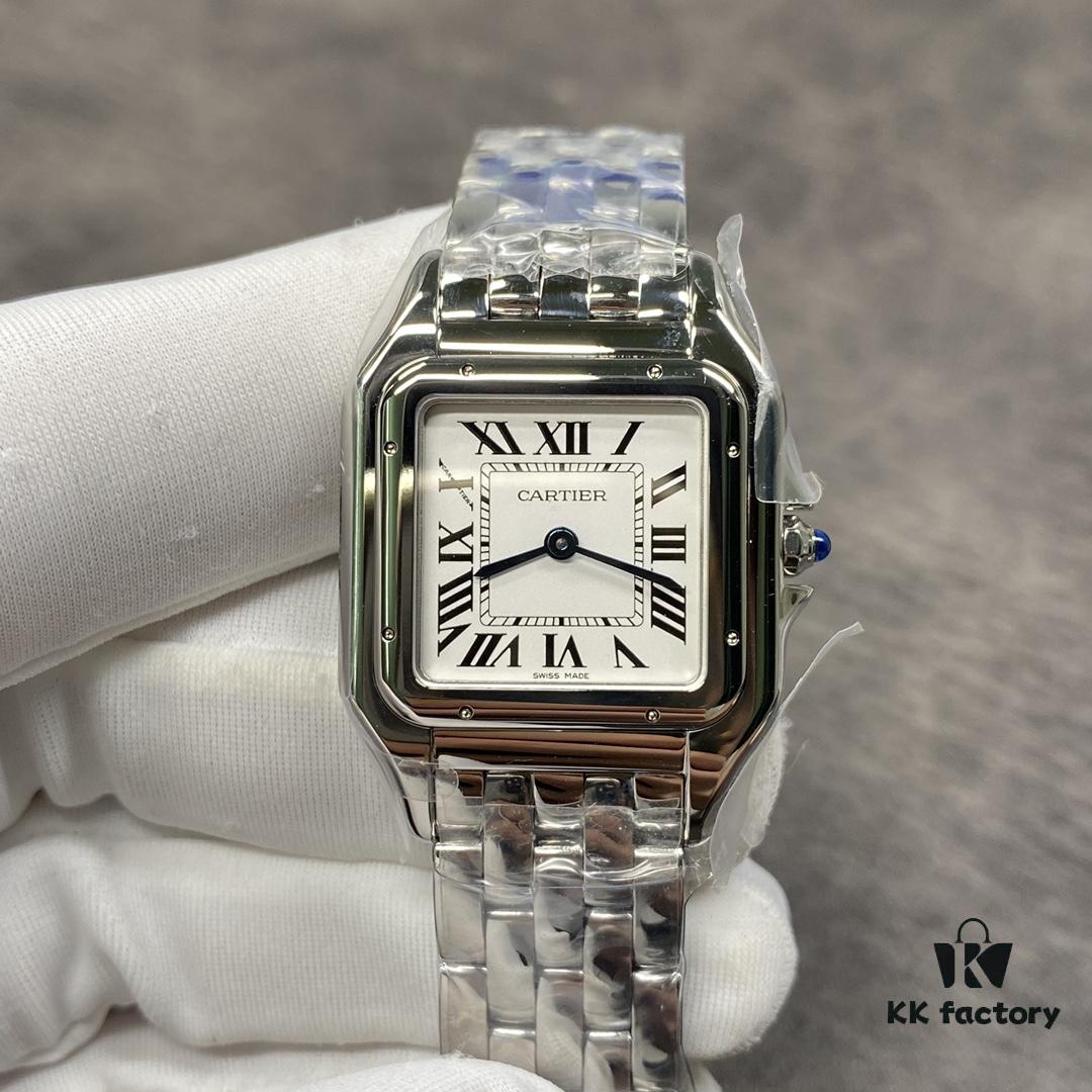 Cartier Panthere Series Watch, Powerfully Arriving! Combining Perfect Lines with Enchanting Design, Fully Demonstrating Elegant Confidence on the Wrist