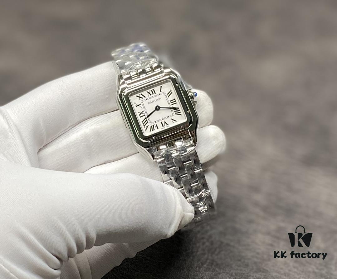Cartier Panthere Series Watch, Powerfully Arriving! Combining Perfect Lines with Enchanting Design, Fully Demonstrating Elegant Confidence on the Wrist