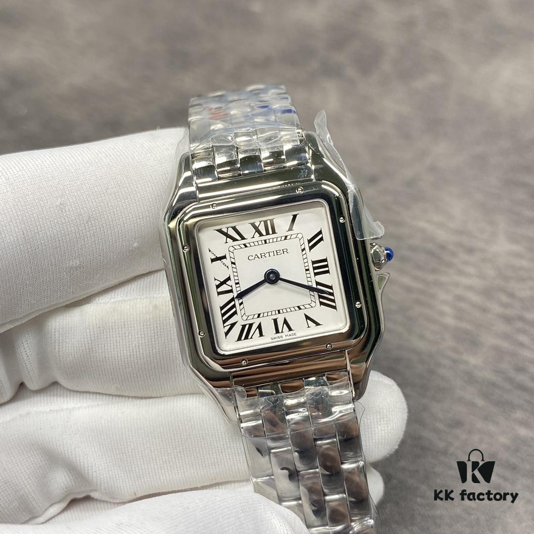 Cartier Panthere Series Watch, Powerfully Arriving! Combining Perfect Lines with Enchanting Design, Fully Demonstrating Elegant Confidence on the Wrist