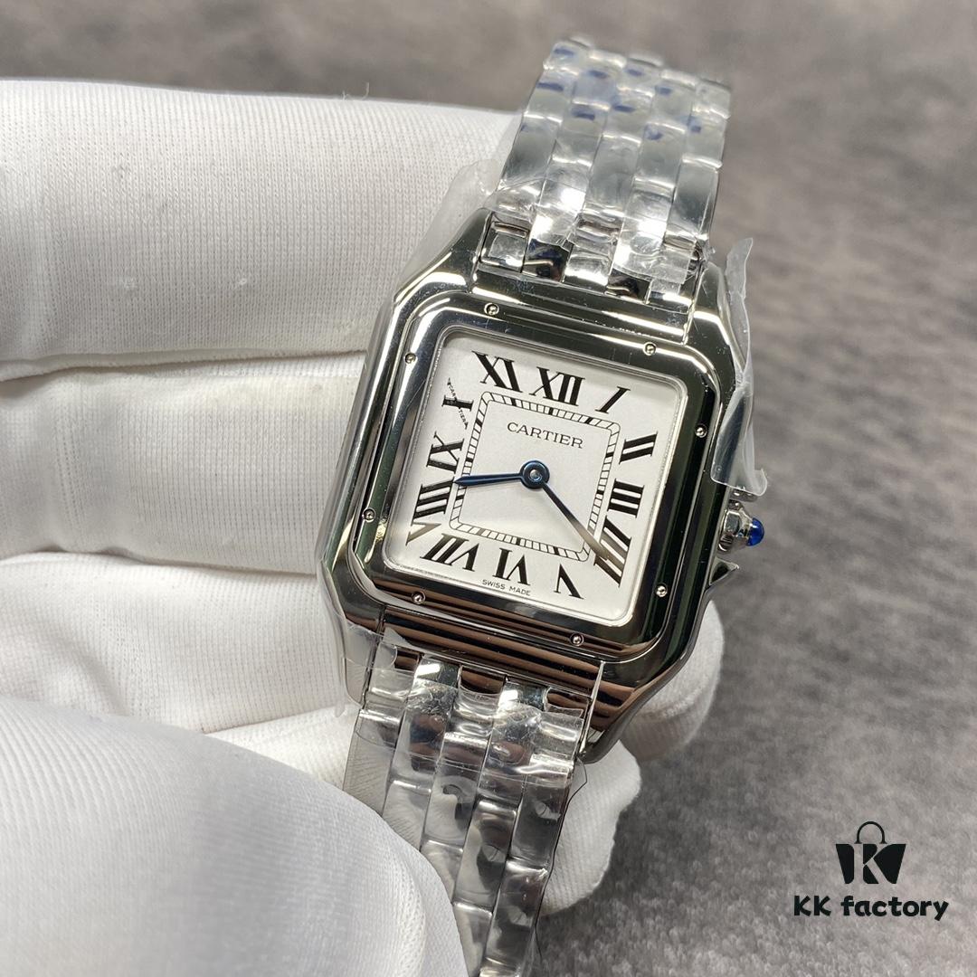 Cartier Panthere Series Watch, Powerfully Arriving! Combining Perfect Lines with Enchanting Design, Fully Demonstrating Elegant Confidence on the Wrist