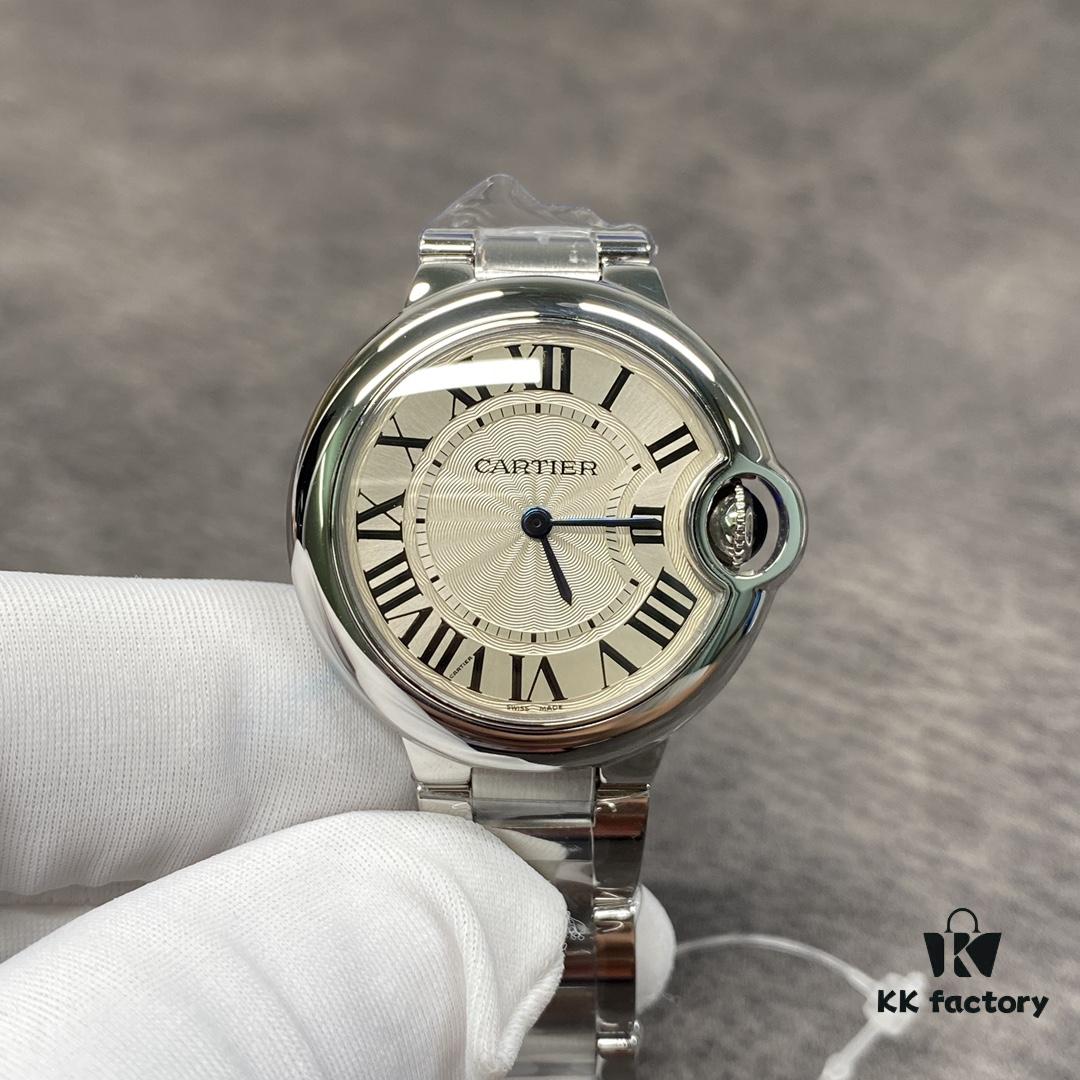 Cartier Ballon Bleu 33mm Women's Watch, Size 33MM, Actual Product Photos