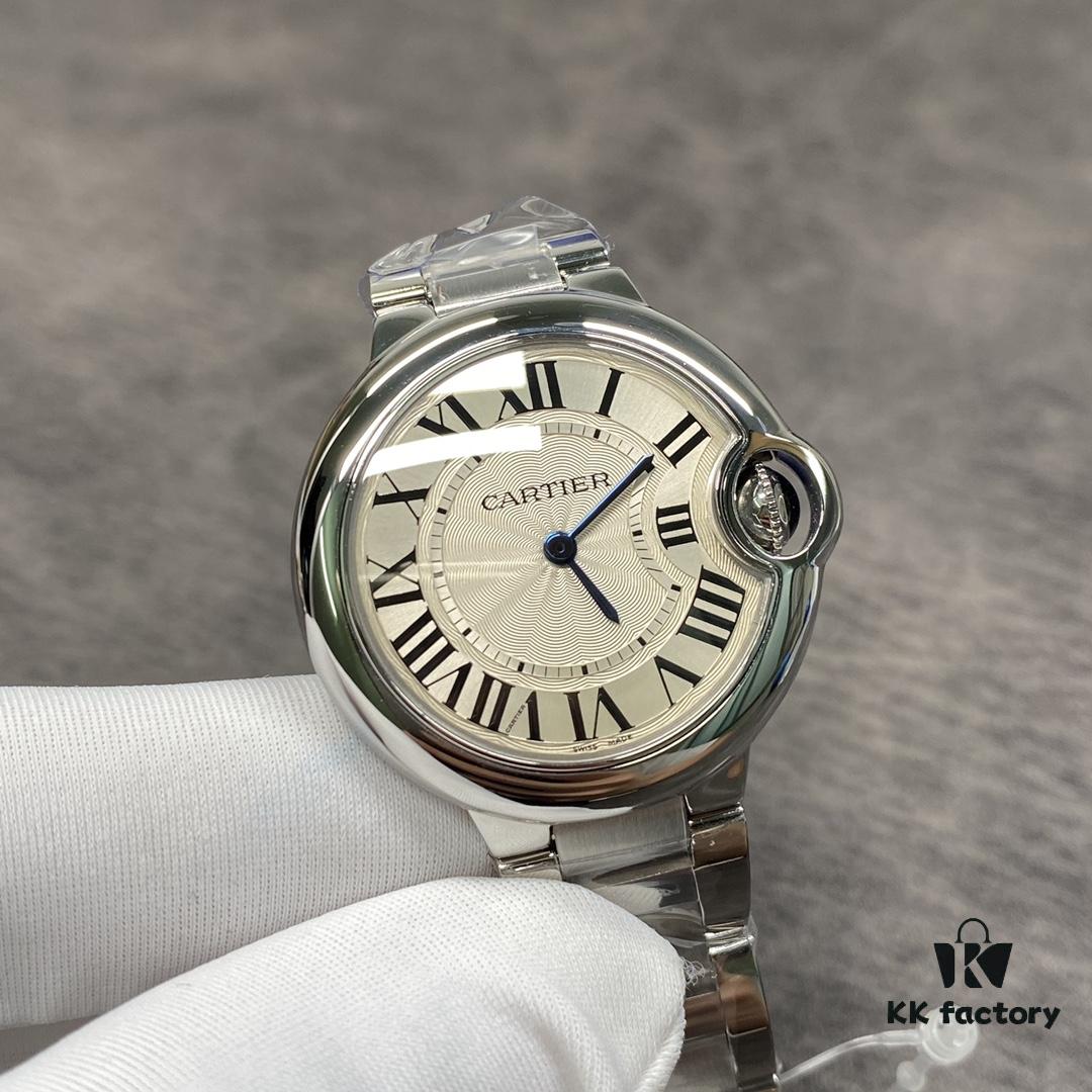 Cartier Ballon Bleu 33mm Women's Watch, Size 33MM, Actual Product Photos