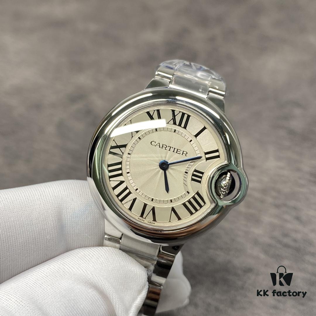 Cartier Ballon Bleu 33mm Women's Watch, Size 33MM, Actual Product Photos