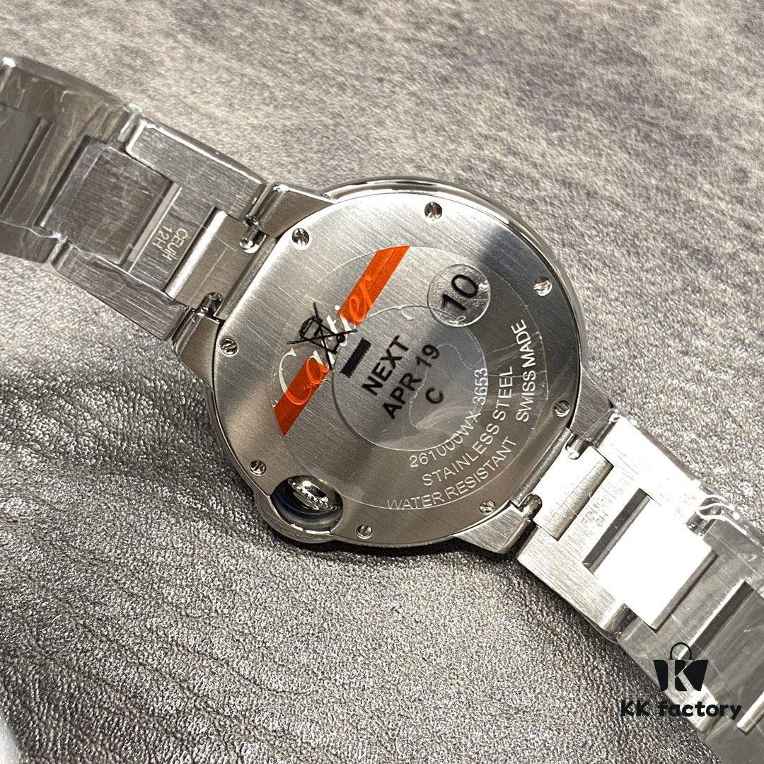 Cartier Ballon Bleu Series! Model WE9003Z3, 33mm Ladies' Watch Diameter