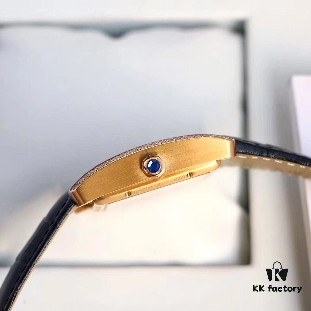 Taiwan Factory F5, Cartier Tank Series, VS Upgraded Version, Andy Lau's English Tank Ultimate Edition, Square Men's Watch