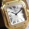 BV Factory Highest Version Genuine Mould Cartier Santos Couple Watch