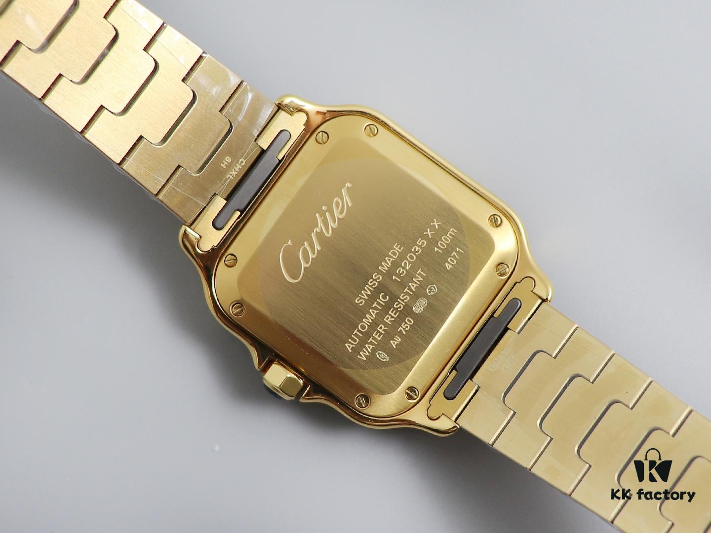 BV Factory Highest Version Genuine Mould Cartier Santos Couple Watch