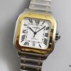 Men's Large-Sized Santos New Model by BV - Cartier Style