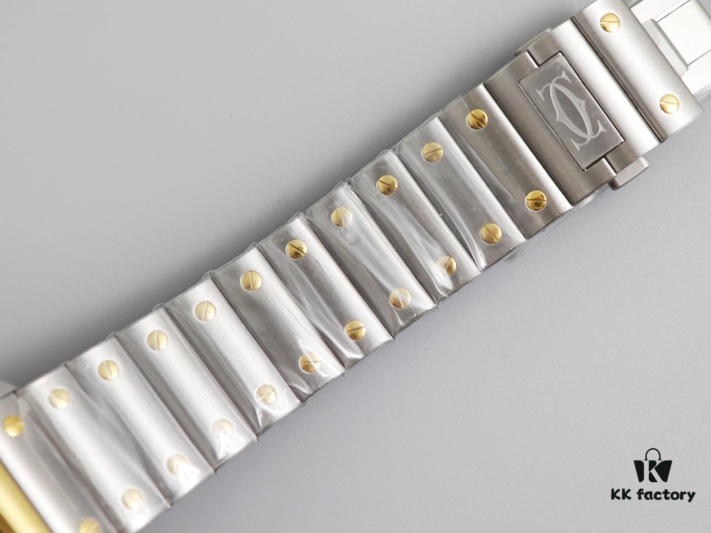 Men's Large-Sized Santos New Model by BV - Cartier Style