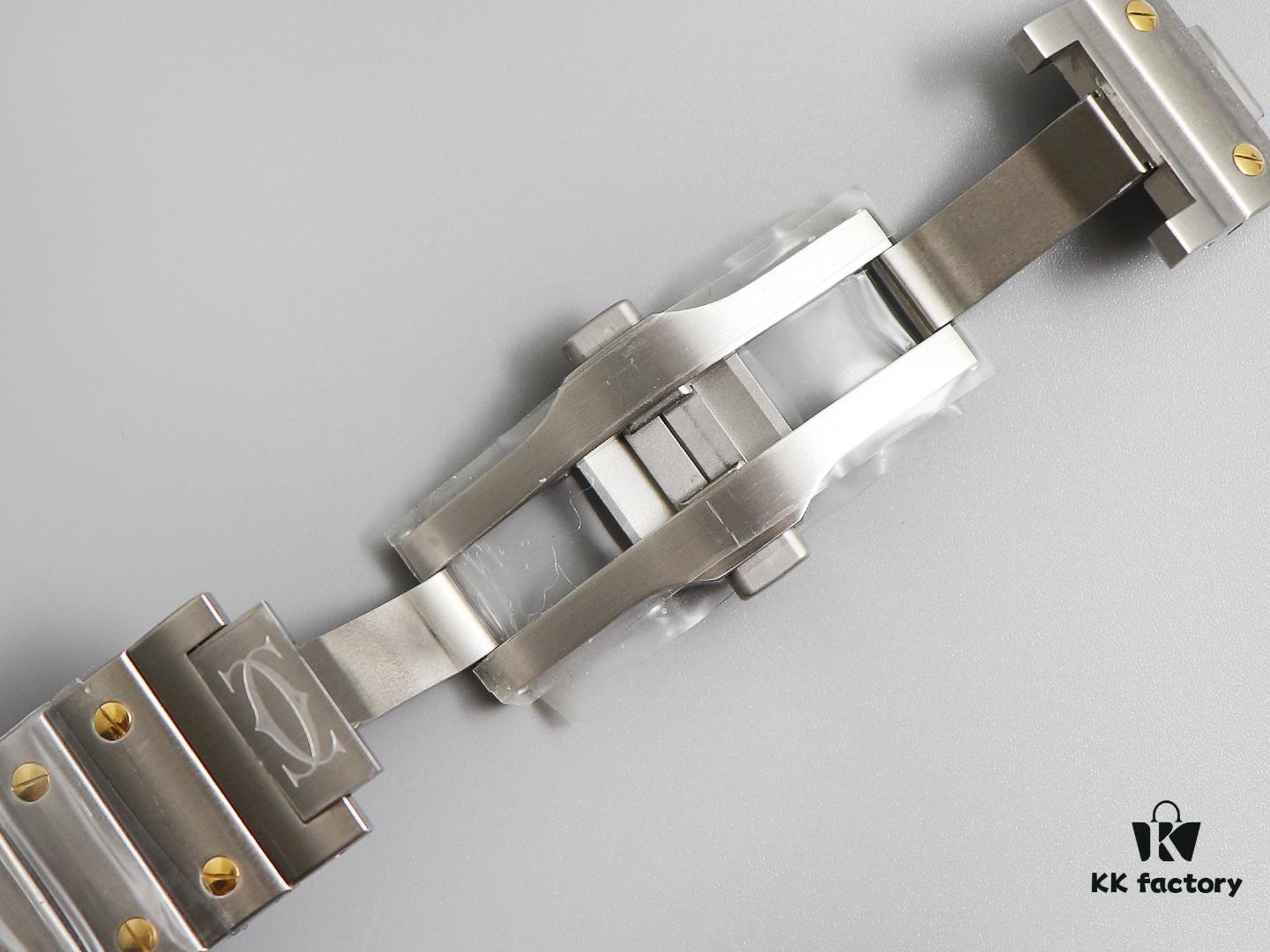 Men's Large-Sized Santos New Model by BV - Cartier Style