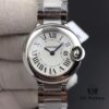 V6 Cartier Ballon Bleu Small Size, 28mm Diameter, Authentic Mold, Fully Realistic Interior and Exterior Design, Distinguishing Itself from Other Market Versions!