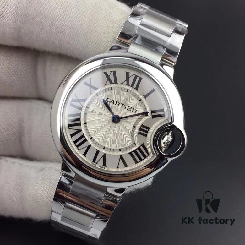 V6 Factory Marvel - Bestselling Cartier Ballon Bleu 33mm