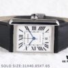 AF Year-End Masterpiece: 'Square Elegance, Dominating All Directions' - Cartier Tank Series W5200027 Watch