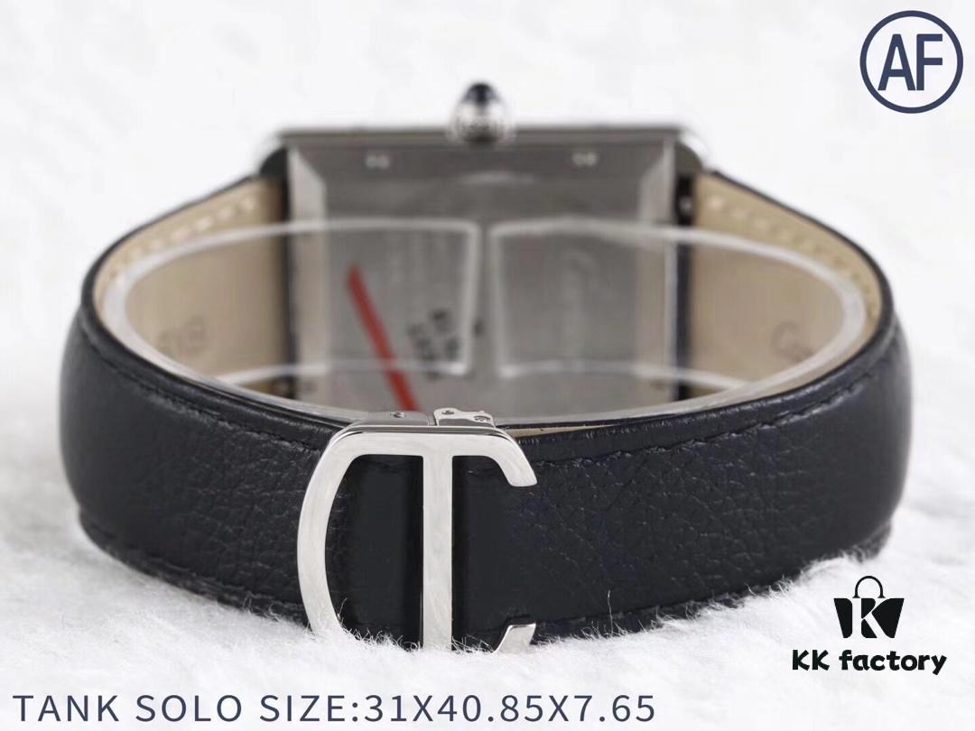 AF Year-End Masterpiece: 'Square Elegance, Dominating All Directions' - Cartier Tank Series W5200027 Watch