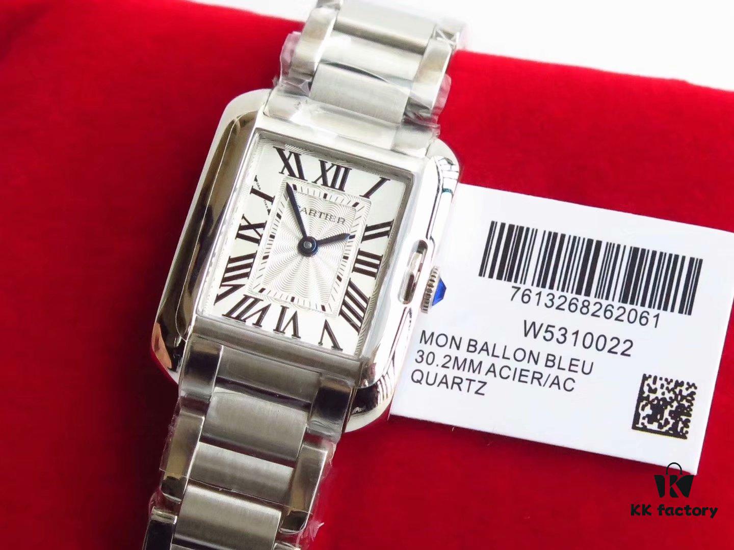 Elegant and Captivating Wrist Masterpiece - GS New Release Cartier Tank Anglaise Ladies' Watch
