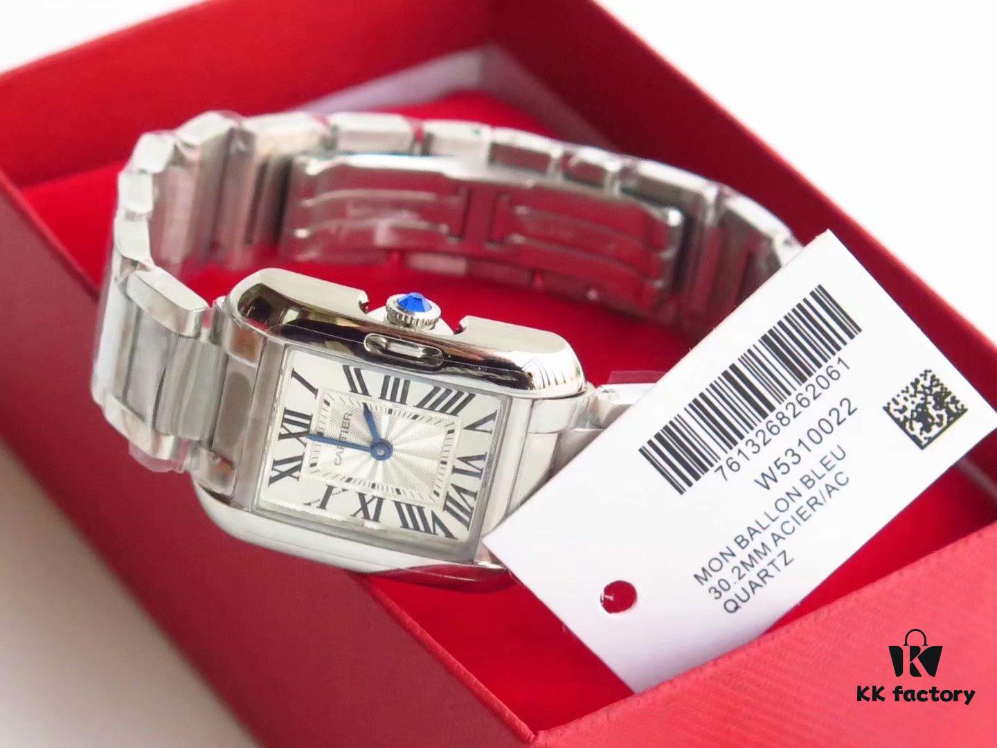 Elegant and Captivating Wrist Masterpiece - GS New Release Cartier Tank Anglaise Ladies' Watch