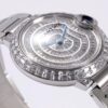 Cartier Ballon Bleu Square Diamond Full-Pave Ladies Watch