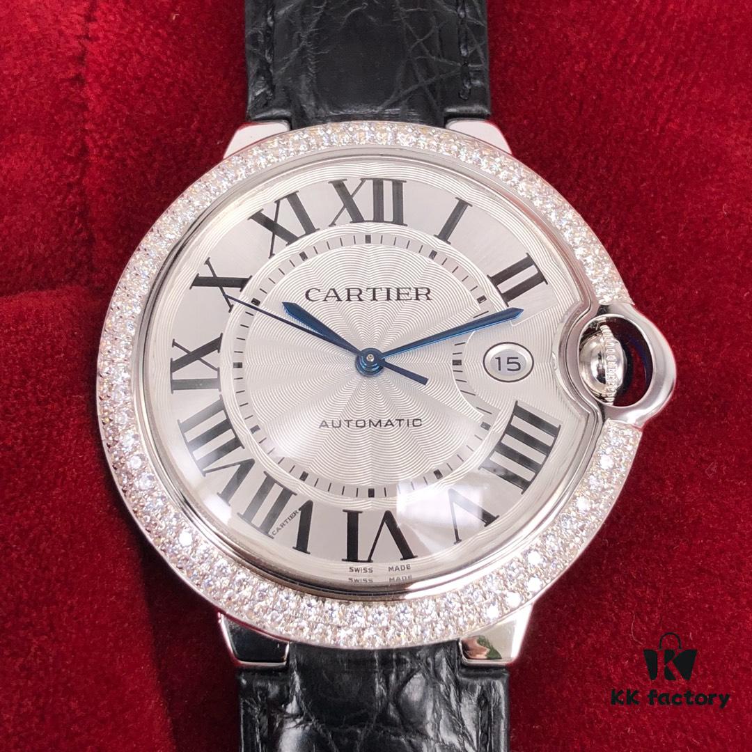 Solid Silver Arrival - Cartier Ballon Bleu Couple Watches