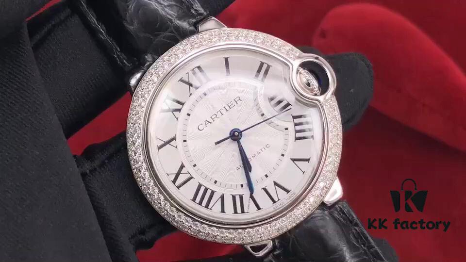 Cartier Solid Silver Couples Watches