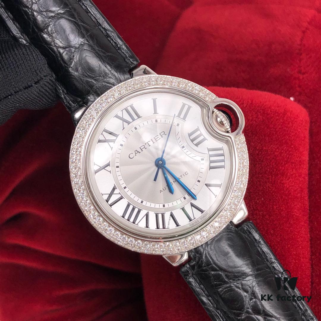 Cartier Solid Silver Couples Watches