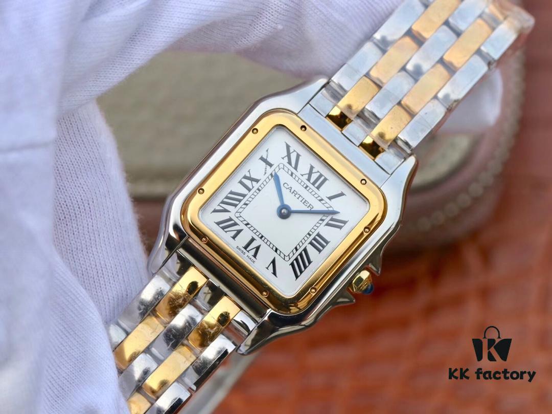 8848 Cartier Panther, Original Mold, Women's Imported Quartz Movement, 22MM (Small), 27MM (Medium)