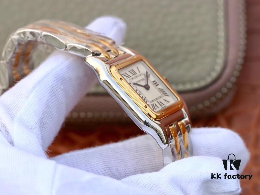 8848 Cartier Panther, Original Mold, Women's Imported Quartz Movement, 22MM (Small), 27MM (Medium)