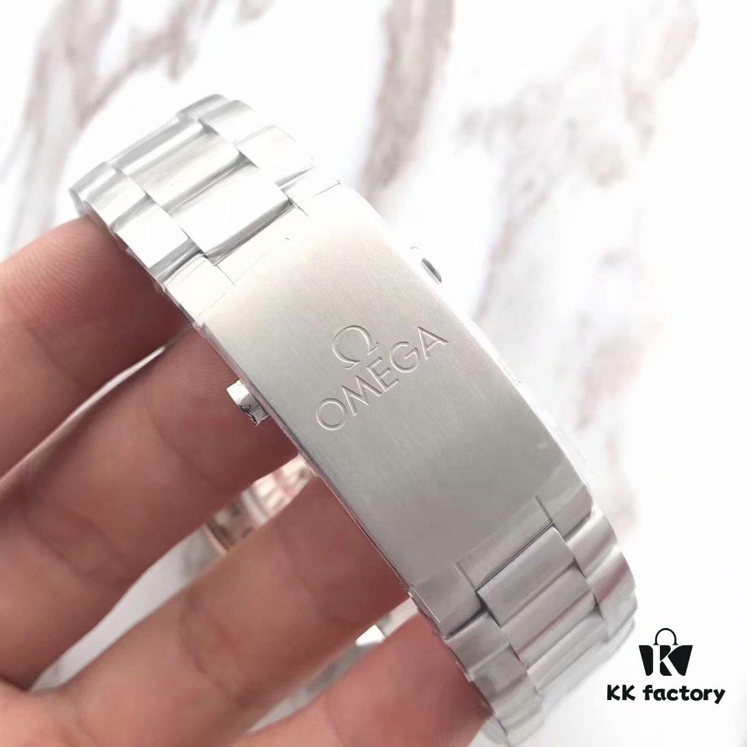 BF Fine Products Omega Seamaster 600m Series Automatic Mechanical Men's Watch with Original 4-Hand GMT 8605/8615 Movement, Sapphire Crystal, German 316L Stainless Steel, Super-Luminous, Premium Quality (Compatible with Steel and Rubber Straps)