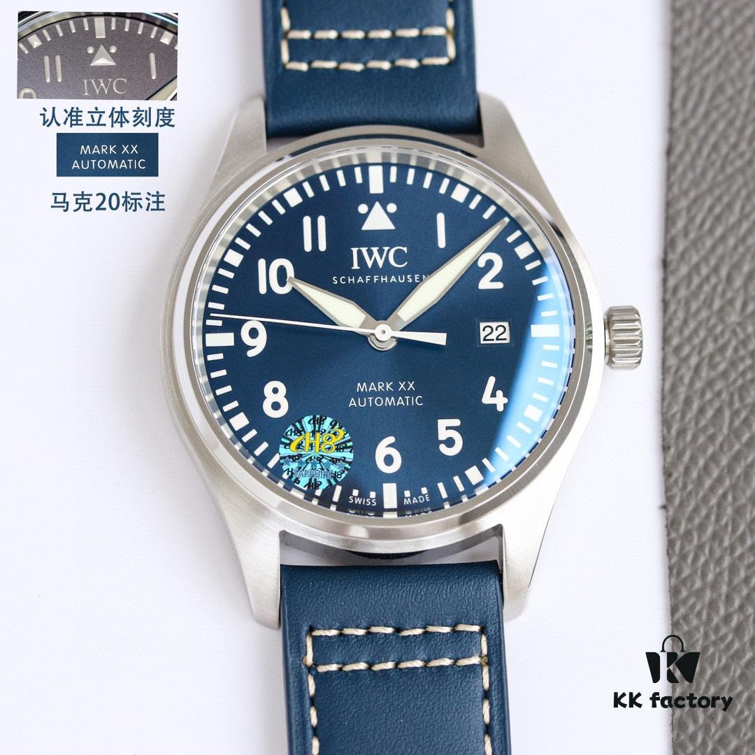 Swiss Watchmaking Master IWC Introduces the New Mark XX Pilot's Watch