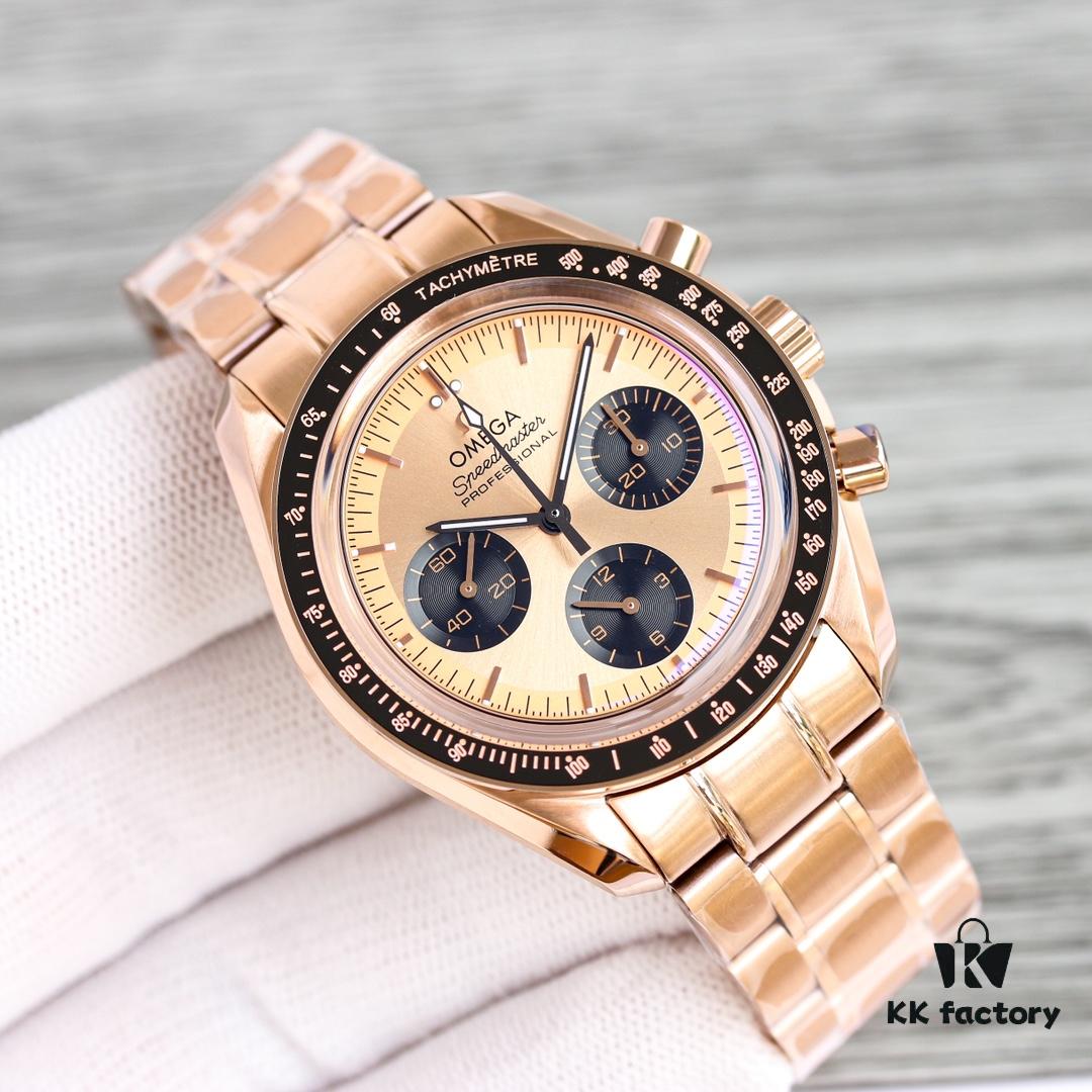 Omega OMEGA Speedmaster Series 'Green Rose Gold' and 'Black Rose Gold' Limited Editions