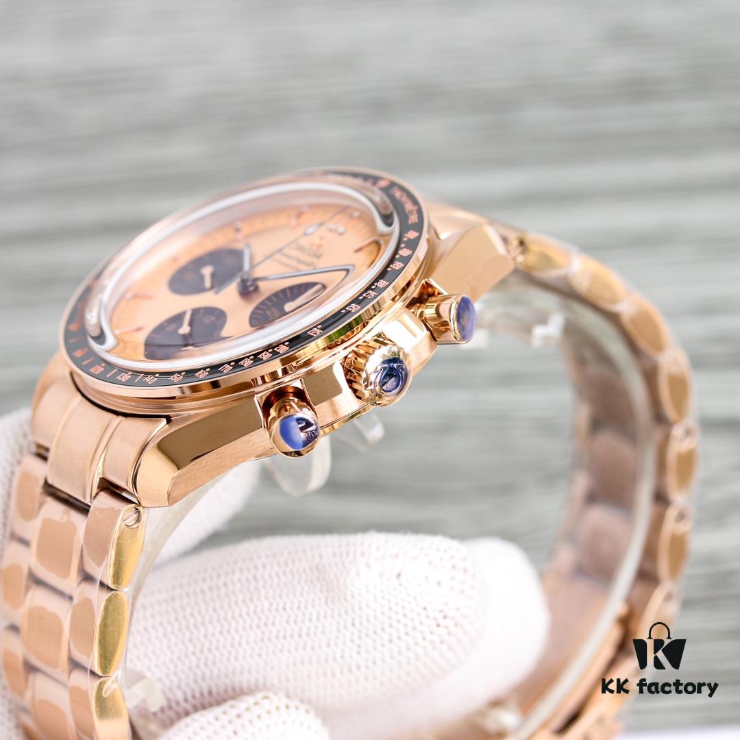 Omega OMEGA Speedmaster Series 'Green Rose Gold' and 'Black Rose Gold' Limited Editions