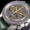 New Omega OMEGA Speedmaster Dark Side of the Moon Watch 311.92.44.51.99.001 OB2, 44.25mm Co-Axial Chronograph with Grey Ceramic Bezel and Green-Grey Dial